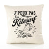Housse de Coussin J’peux pas j’ai Kitesurf