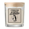 Bougie Parfumée Vanille J’peux pas je préfère les Manchots