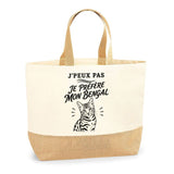 Sac J’peux pas je préfère mon Bengal