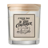 Bougie Parfumée Vanille J’peux pas je suis Couturier