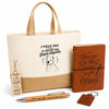 Coffret Cadeau J’peux pas je préfère mon Dogue Argentin – Sac jute, carnet, stylo, porte-clés et marque-page