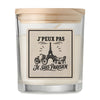 Bougie Parfumée Vanille J’peux pas je suis Parisien