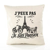 Housse de Coussin J’peux pas je suis Parisien