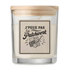 Bougie Parfumée Vanille J’peux pas j’ai Patchwork