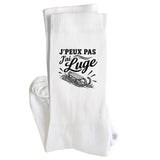 Chaussettes Homme Femme J’peux pas j’ai Luge