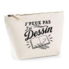Trousse Beige J’peux pas j’ai Dessin