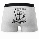 Boxer Homme J’peux pas j’ai Harmonie – Impression au dos