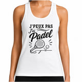 Débardeur Femme J’peux pas j’ai Padel