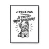 Poster J’peux pas je préfère mon Yorkshire