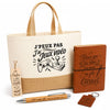 Coffret Cadeau J’peux pas j’ai Jeux vidéo – Sac jute, carnet, stylo, porte-clés et marque-page