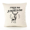 Housse de Coussin J’peux pas je préfère les Cerfs