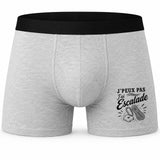 Boxer Homme J’peux pas j’ai Escalade – Impression devant