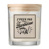 Bougie Parfumée Vanille J’peux pas j’ai Barbecue