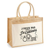 Sac Cabas Jute avec Poche J’peux pas j’ai Concours – concours hippique