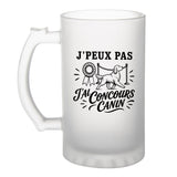 Verre à Bière J’peux pas j’ai Concours canin