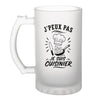 Verre à Bière J’peux pas je suis Cuisinier