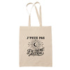 Tote Bag Beige J’peux pas j’ai Thème astral