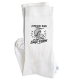 Chaussettes Homme Femme J’peux pas je suis Sage-femme
