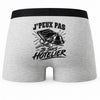 Boxer Homme J’peux pas je suis Hôtelier – Impression au dos
