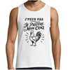 Débardeur Homme J’peux pas je préfère mon Coq