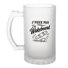 Verre à Bière J’peux pas j’ai Wakeboard