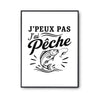 Poster J’peux pas j’ai Pêche