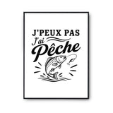 Poster J’peux pas j’ai Pêche