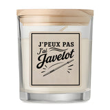 Bougie Parfumée Vanille J’peux pas j’ai Javelot