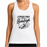 Débardeur Femme J’peux pas j’ai Bobsleigh