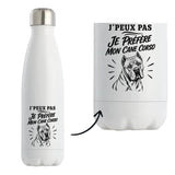 Gourde Isotherme J’peux pas je préfère mon Cane Corso