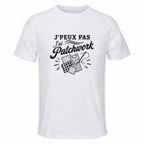 T-shirt de Sport Homme J’peux pas j’ai Patchwork