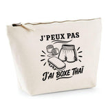 Trousse Beige J’peux pas j’ai Boxe thaï