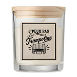 Bougie Parfumée Vanille J’peux pas j’ai Trampoline