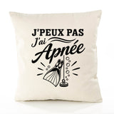 Housse de Coussin J’peux pas j’ai Apnée