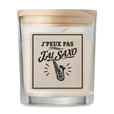 Bougie Parfumée Vanille J’peux pas j’ai Saxo