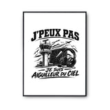 Poster J’peux pas je suis Aiguilleur du ciel