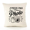 Housse de Coussin J’peux pas j’ai Photo