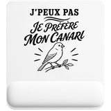 Tapis de Souris J’peux pas je préfère mon Canari