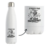 Gourde Isotherme J’peux pas je suis Puéricultrice