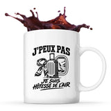 Mug J’peux pas je suis Hôtesse de l’air