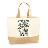 Sac J’peux pas je préfère les Ours
