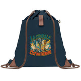 Sac à Dos avec Pochette Avant Bleu Marine La chorale c'est ma thérapie
