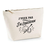 Trousse Beige J’peux pas j’ai Équitation