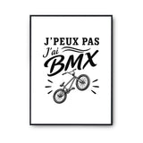 Poster J’peux pas j’ai BMX