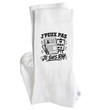 Chaussettes Homme Femme J’peux pas je suis RH