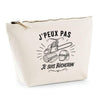 Trousse Beige J’peux pas je suis Bûcheron
