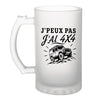 Verre à Bière J’peux pas j’ai 4x4