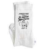 Chaussettes Homme Femme J’peux pas je préfère mon Cheval