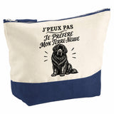 Pochette Grand Format J’peux pas je préfère mon Terre-Neuve