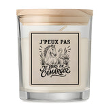 Bougie Parfumée Vanille J’peux pas je pars en Camargue